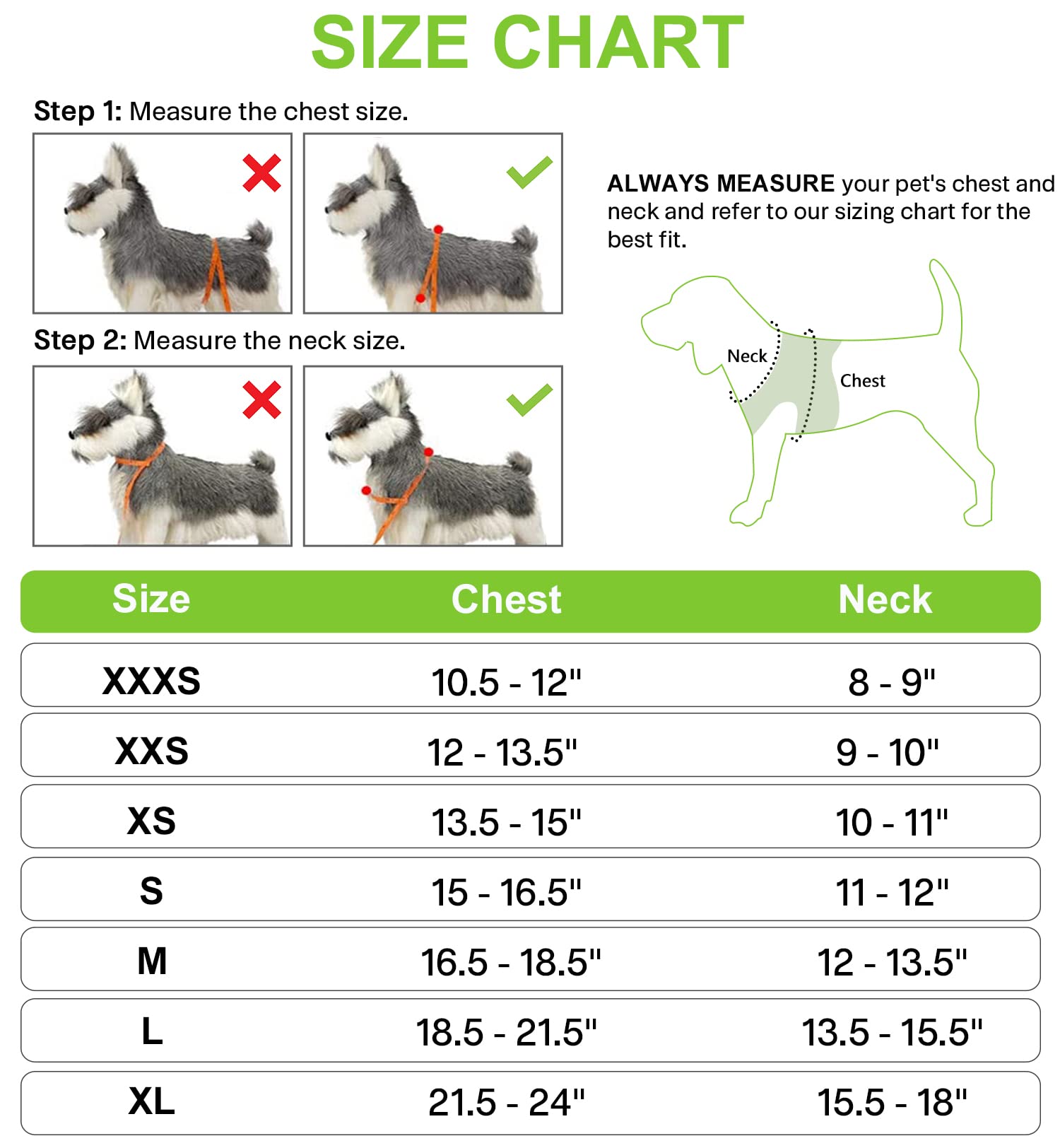 Joytale Step in Dog Harness,Soft Mesh Reflective Breathable Vest Harnesses,Easy Walk Harness with Safety Buckle for Cat,Puppies and Extra Small Dogs,XXS,Green - Image 3
