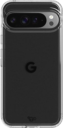 Tech21 EvoClear Case for Google Pixel 9 Pro XL - Impact Protection - Anti-Yellow