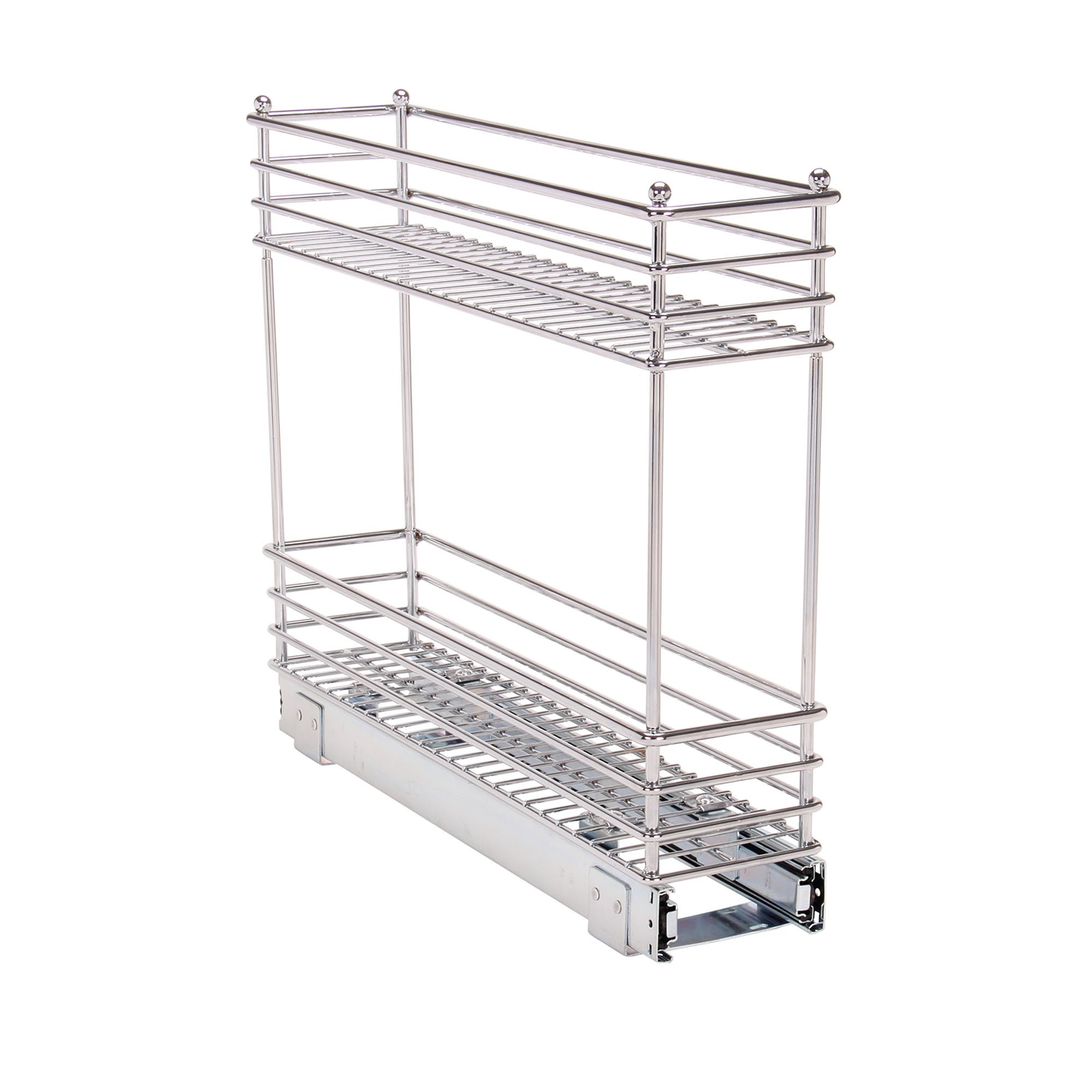 Photo 1 of *PARTS ONLY* 
Household Essentials Glidez Narrow Sliding Organizer, 5", Chrome