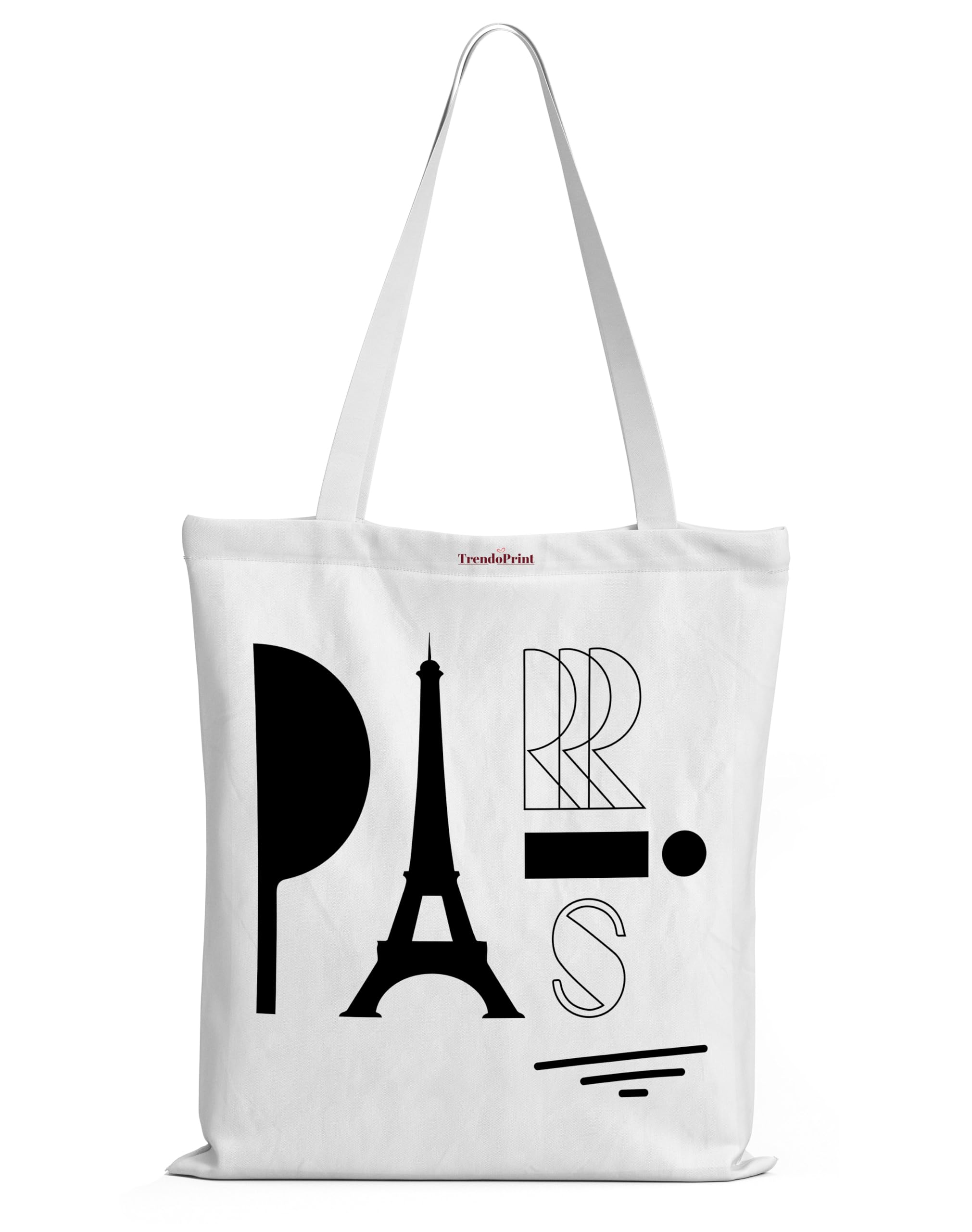 TrendoPrint College Tote Bag, Multi-Purpose Bag, Sturdy Canvas Bag With 15Kgs Capacity Shopping/Grocery Tote Bags For Women, Girls & Mens (NTB23)