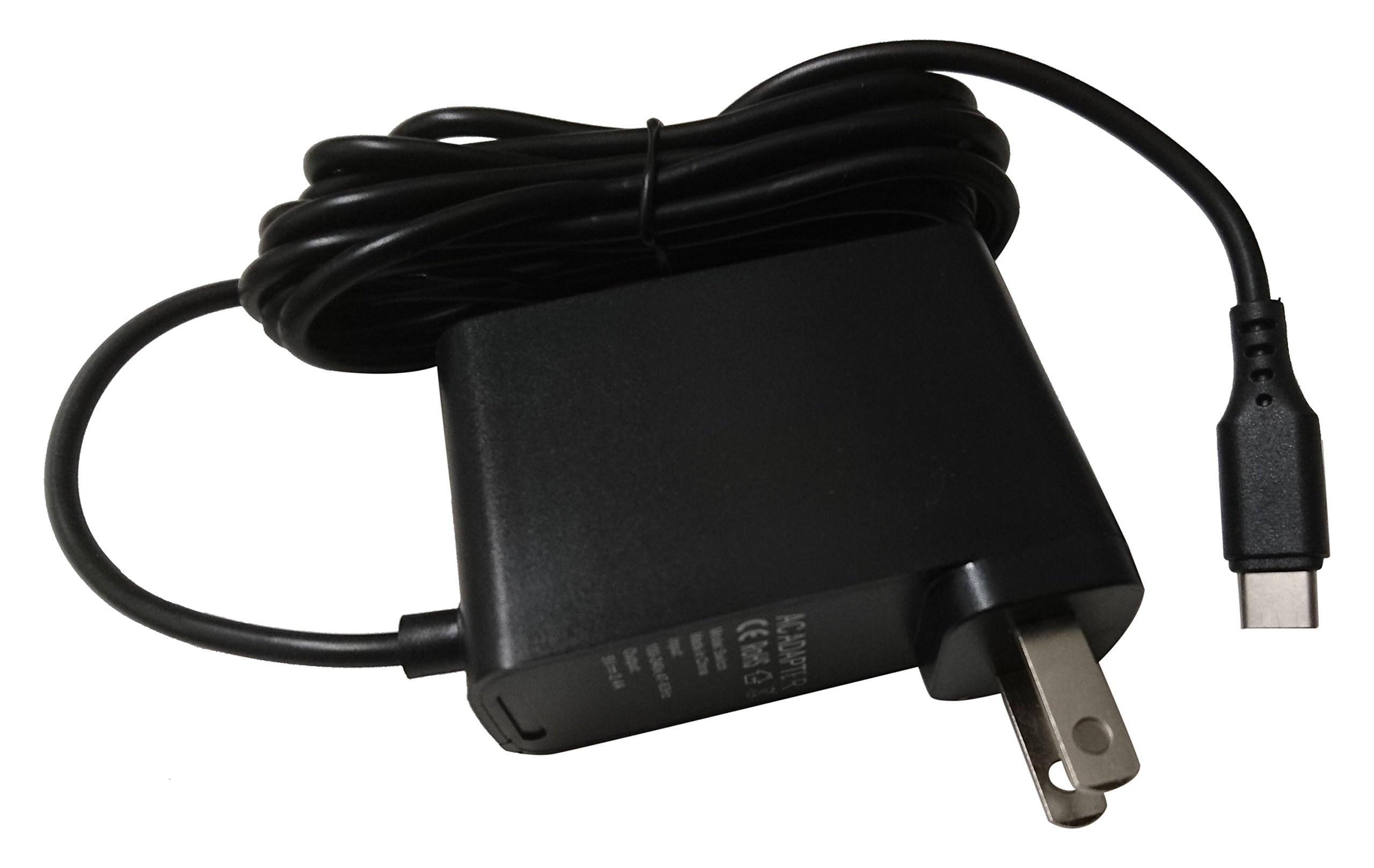 NEXiLUX NXL-95183 AC Adapter for Nintendo Switch and Mobile Devices, 6.5' USB C