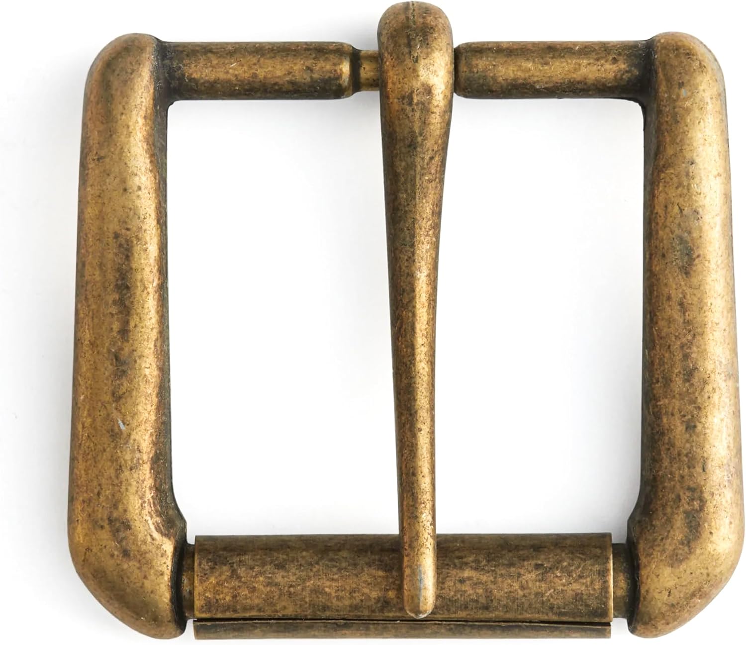Tandy Leather Solid Antique Brass 1-1/2″ Napa Roller Buckle 1643-09