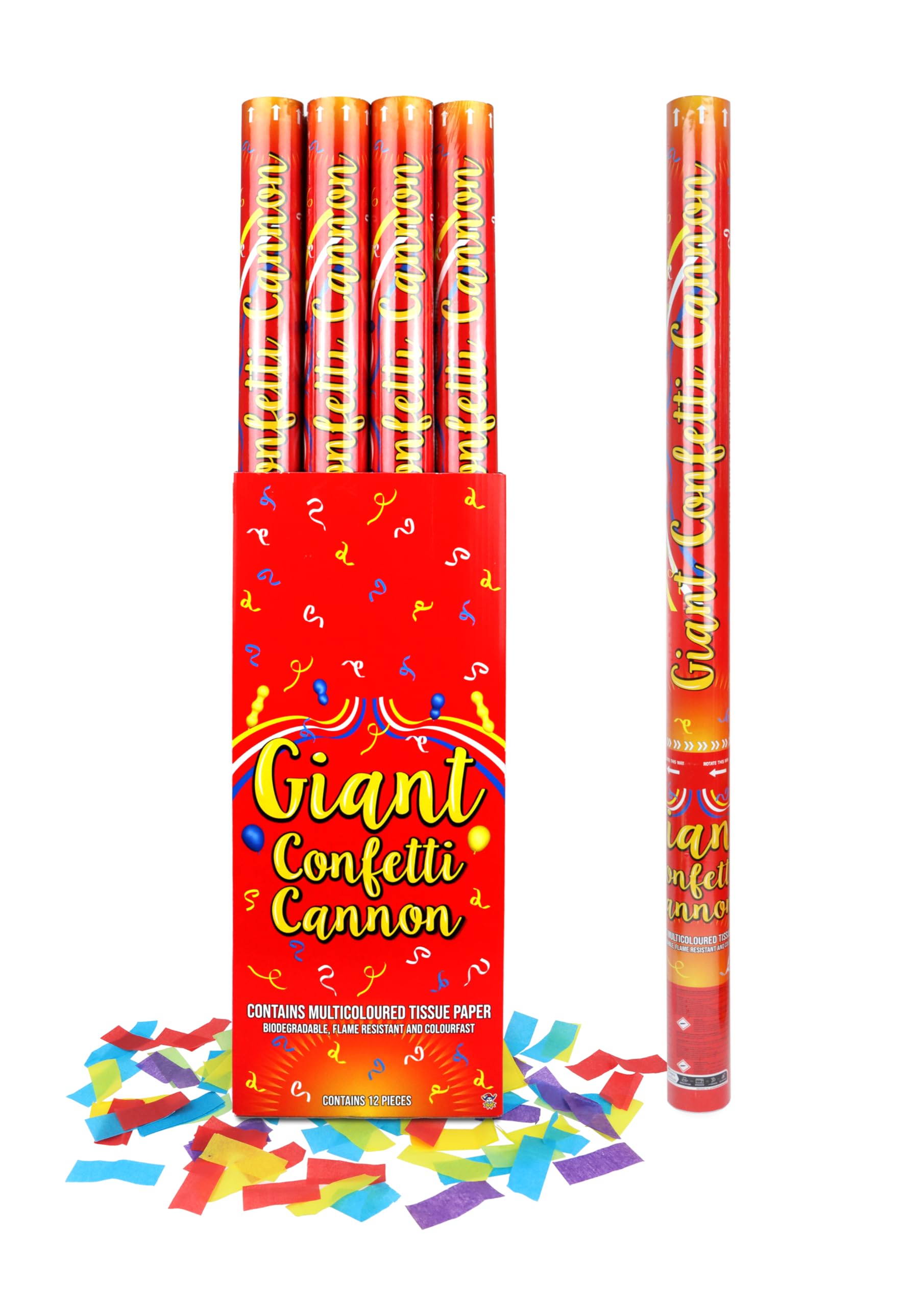 HENBRANDT Giant Confetti Cannon Party Shooter