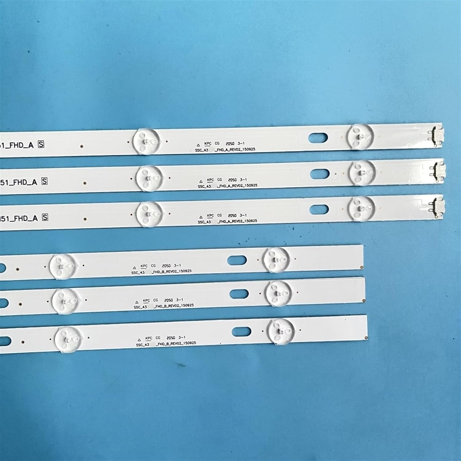 LED Backlight Strip Compatible with 43LH595V 43LF510V 43LF5100 43LH5100 43LH5700 43LH570A 43LH520V 43LH590 43LJ515V 43LH510V 43LH570V-ZA(5 lot)