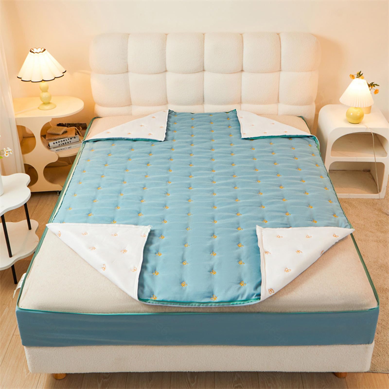 Custodia Materasso Singolo 90x200cm - Impermeabile E Resistente Con Maniglie - Foto 12