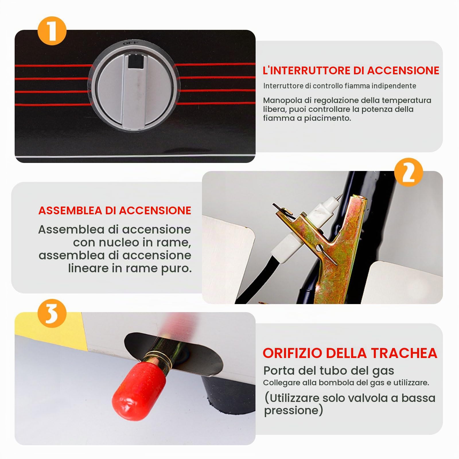 Friggitrice A Gas Professionale,Friggitrice Professionale A Gas,Potenza di Fuoco Regolabile,L'Acciaio Inossidabile è Facile da Pulire E Adatto Sia all'Uso Domestico Che Commerciale 29 * 39 * 26cm