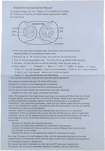 Miniatura 8 de JR1922RXZ 2.4G Control remoto y receptor, para niños, caja de control de 12 V, accesorios de placa base, piezas de repuesto para automóvil