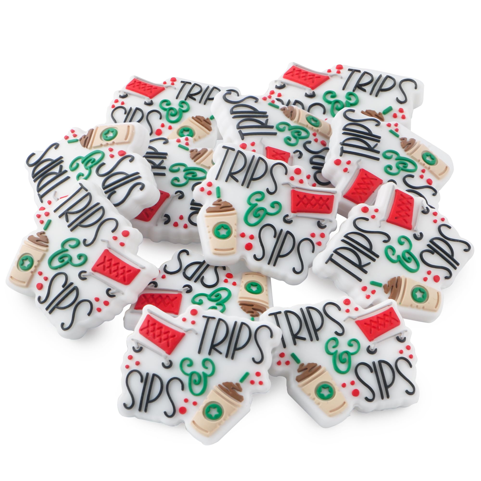 Sunrony Lot De 30 Perles Focales Médicales En Silicone Pour