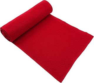 Filz Tischläufer 30x200cm Tischband Rot für Deko DIY Tischdeko