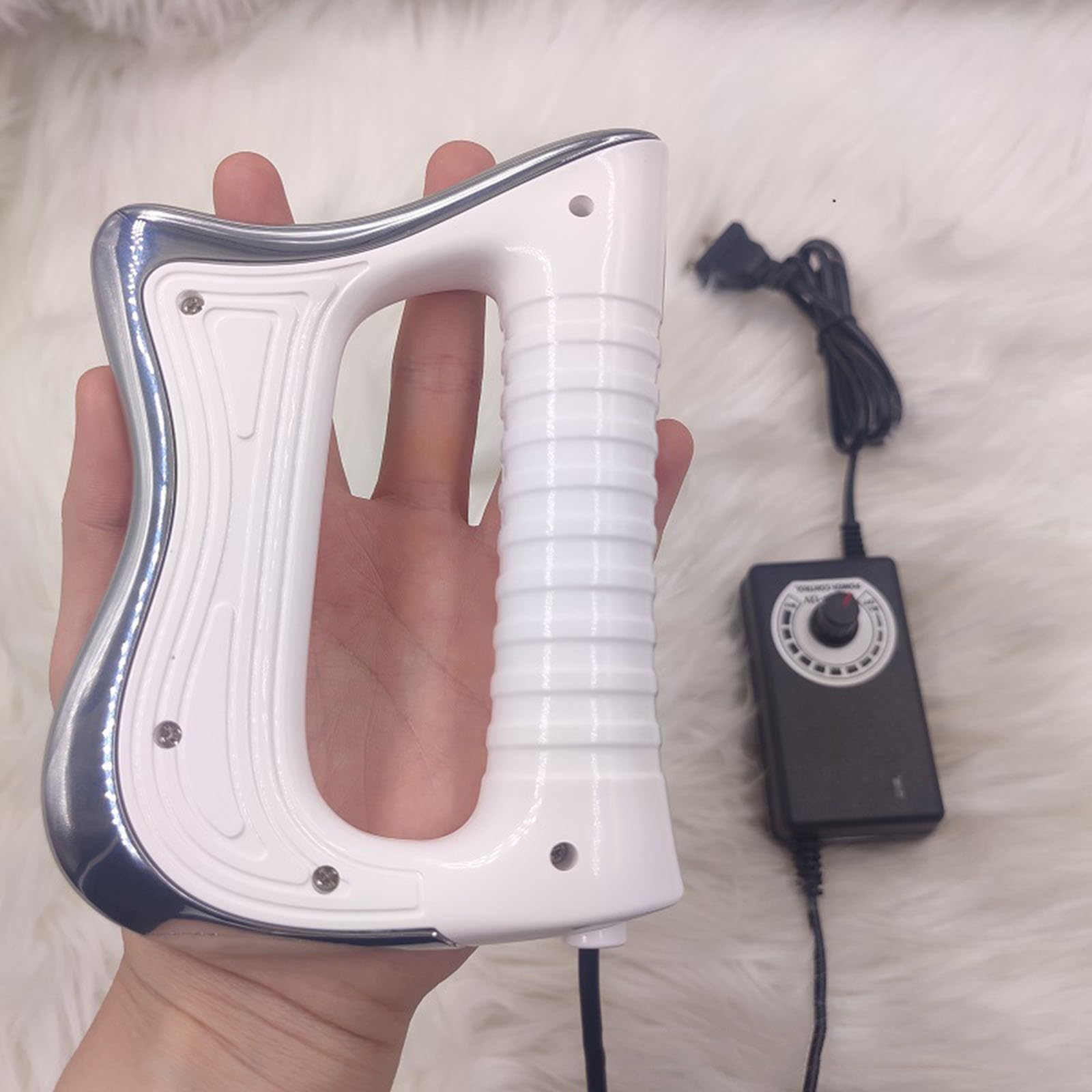 NICHOY Fascia Knife,Fascial Massager,Muscle Relaxation Electric Fascia Knife,15 Temperature Gears,Applicable to The Whole Body,with Heating Function