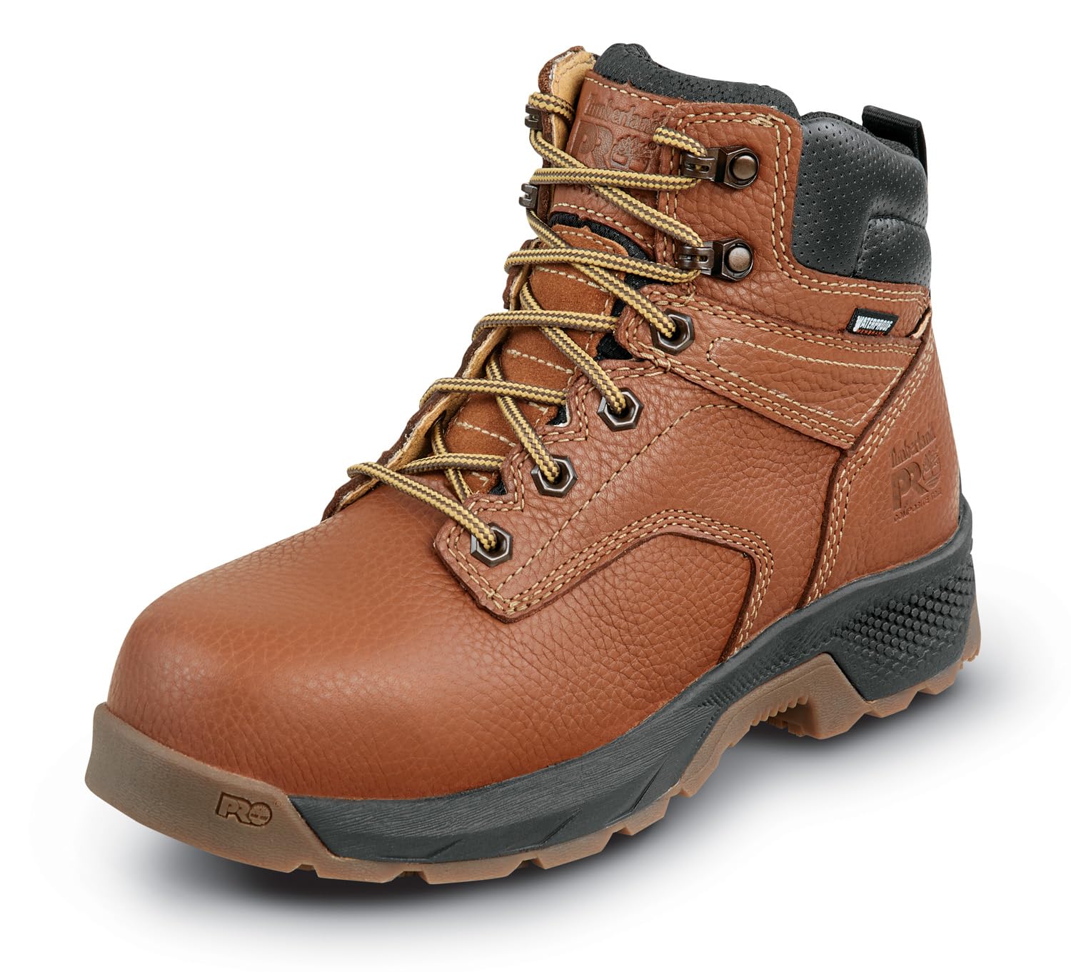 Timberland PRO Women's 6 Cappuccino TiTAN EV MaxTRAX Composite Toe Waterproof Boot (7.5 W)