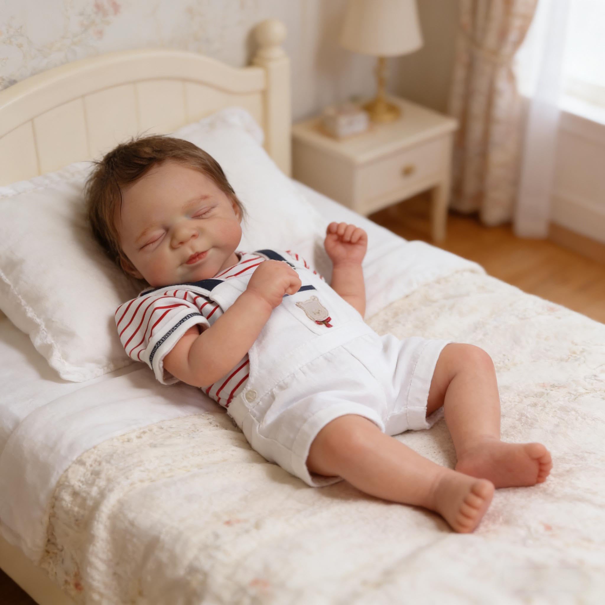 Prawdziwe życie Reborn Baby Dolls silikonowe pełne ciało winyl 45 cm realistyczna lalka noworodek chłopiec realistyczna lalka bobas wygląda prawdziwie Reborn lalki zabawka dla dzieci prezenty