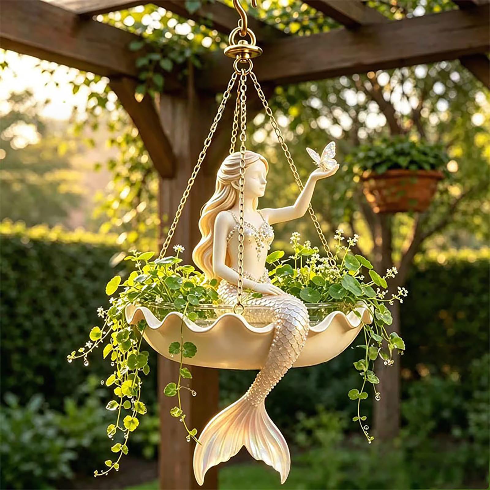 GUUTHQOR Ballerina Hanging Planter,hanging Planters for Outdoor Plants (C2)