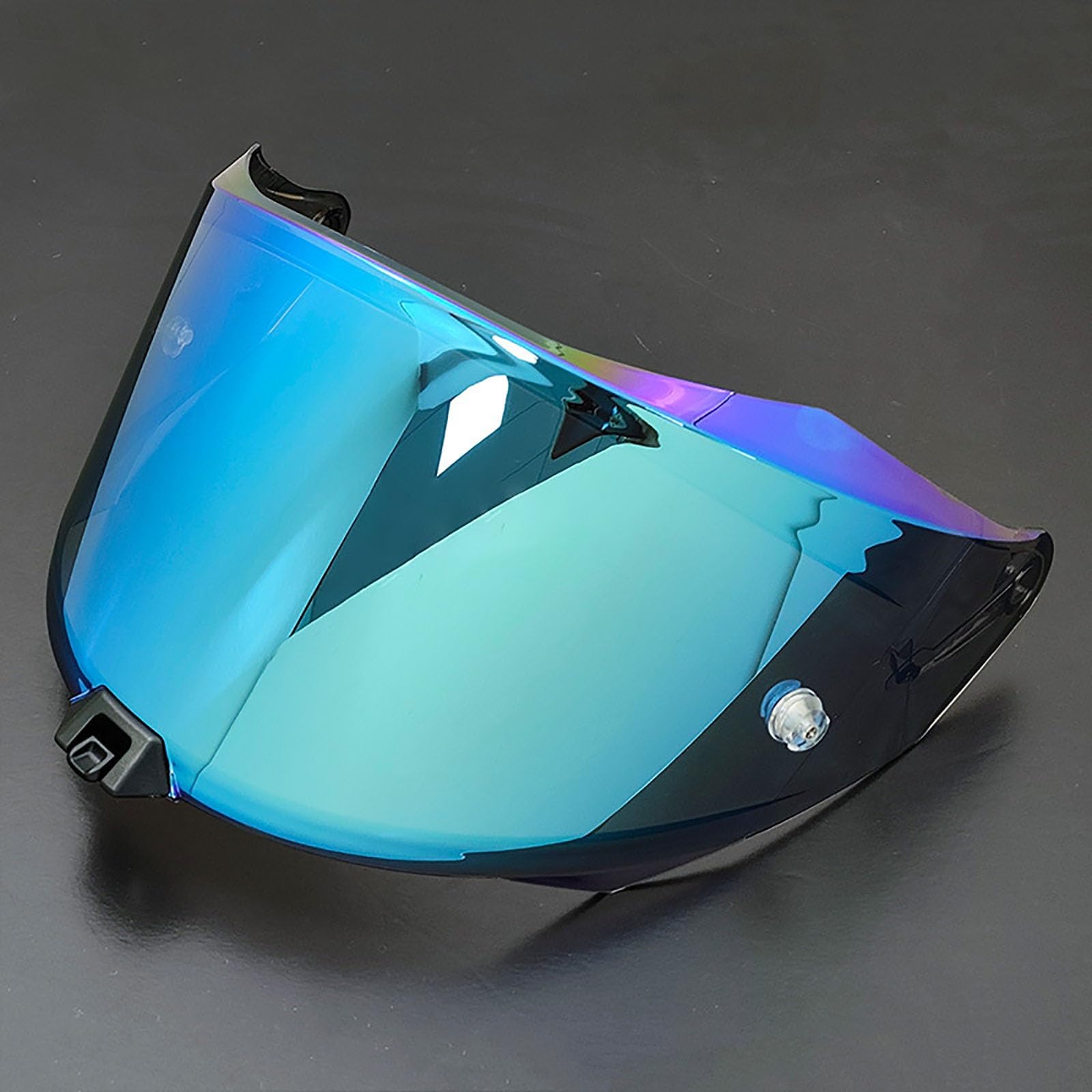 Visera Casco Moto para KYT R2R,Protector Facial con Protección UV Accesorios de Repuesto para Motocicleta,G