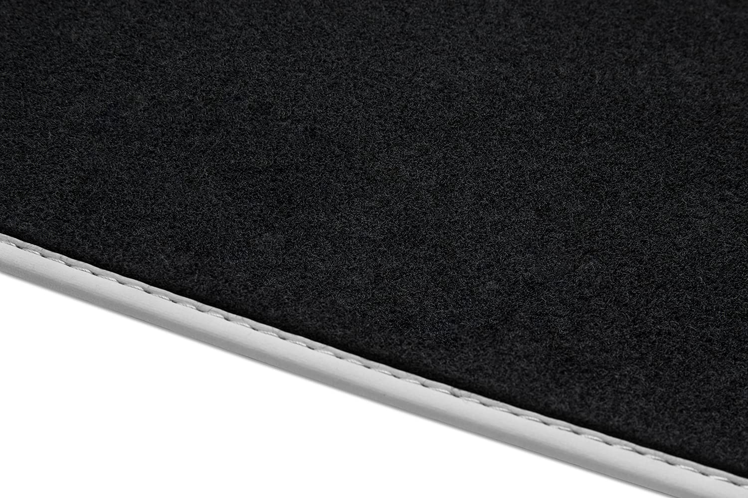teileplus24 106-R1N-FBA Tapis de Sol pour Skoda Octavia III 3 2013- Bordure de Bande