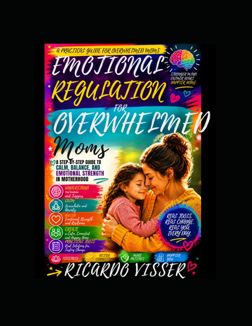 EMOTIONAL REGULATION FOR OVERWHELMED MOMS: Simple Daily Tools To Manage Stress, Control Emotional Triggers, And Feel Like Yourself Again
