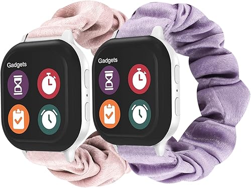 Correa elástica para reloj Gizmo, bonita correa elástica estampada de repuesto, fácil de poner y quitar, pulsera para niñas compatible con Gizmo