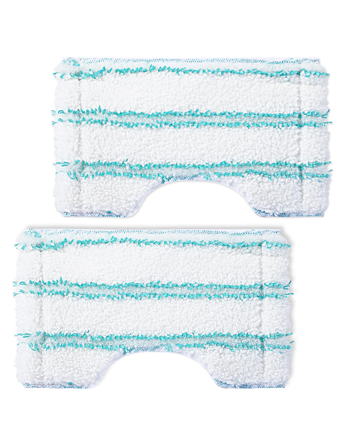 zestaw 2 zamiennych poszewek do myjki łazienkowej Bath Cleaner Micro Duo Telescope, mop do armatury, poszewka na mop z mikrofibry ze specjalnym włosiem, pokrowiec zastępczy do mopa