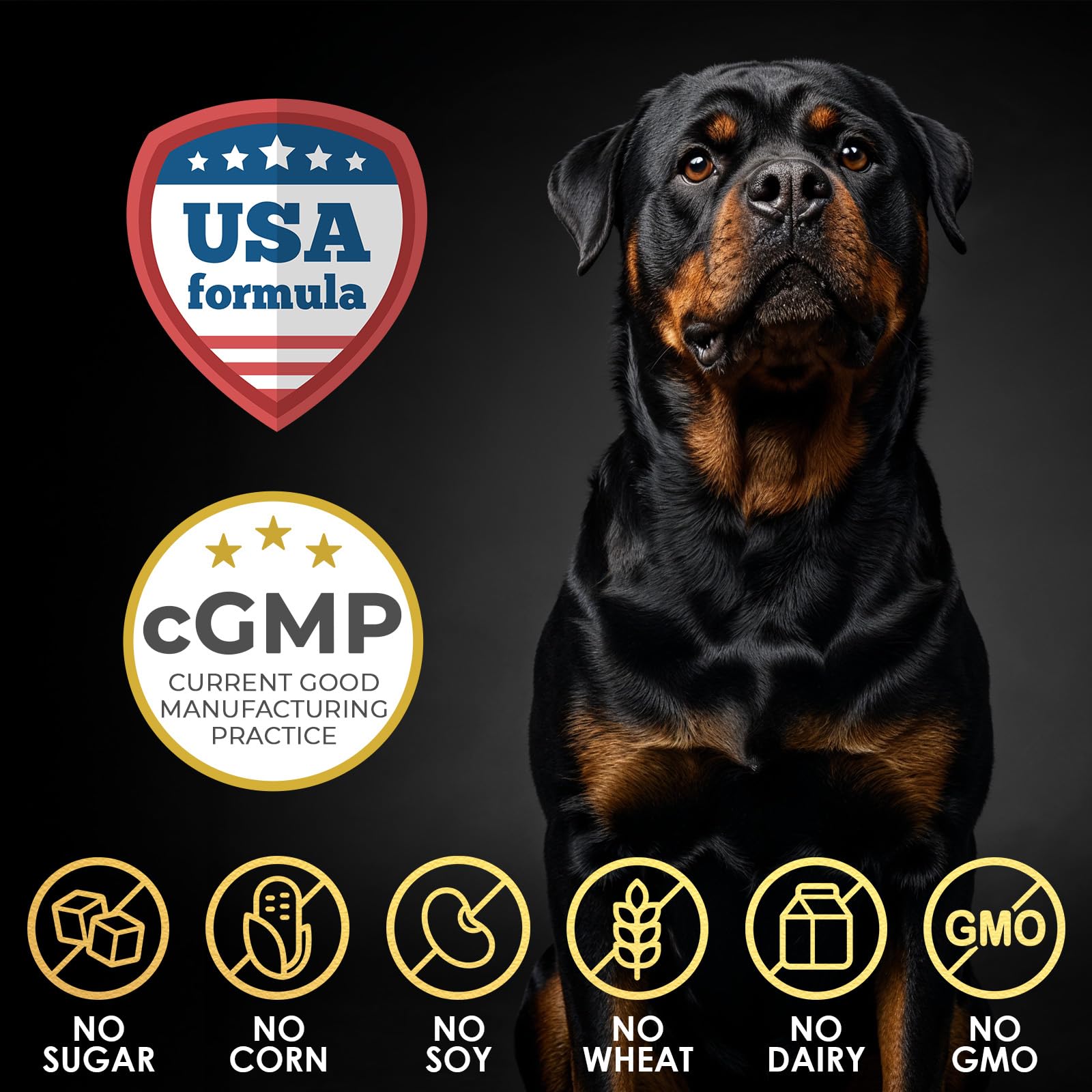 Weight Gain Chews for Dogs, Muscle Builder, High Calorie, 150ct, Chicken — Amazon image 6