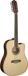 Oscar Schmidt OD312CE-A-U 12-String Acoustic Electric Guitar. Natural