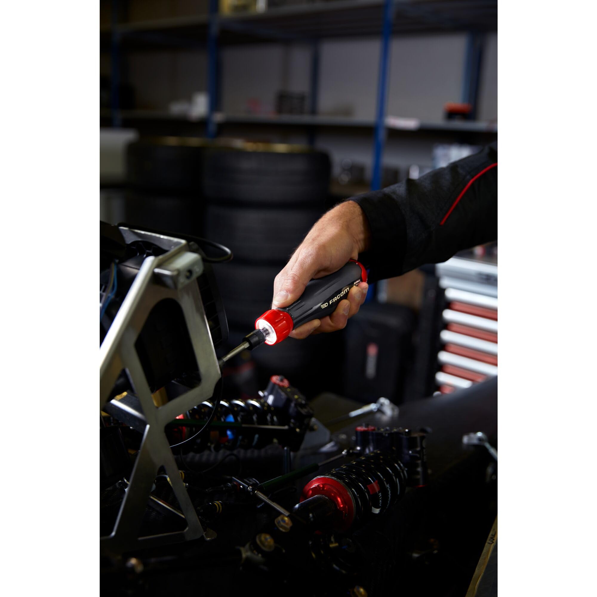 FACOM - Destornillador asistido E-PROTWIST de 4 V con brocas Torx PH-PZ-6, juego de 12 piezas - ATPA4V.J12APB