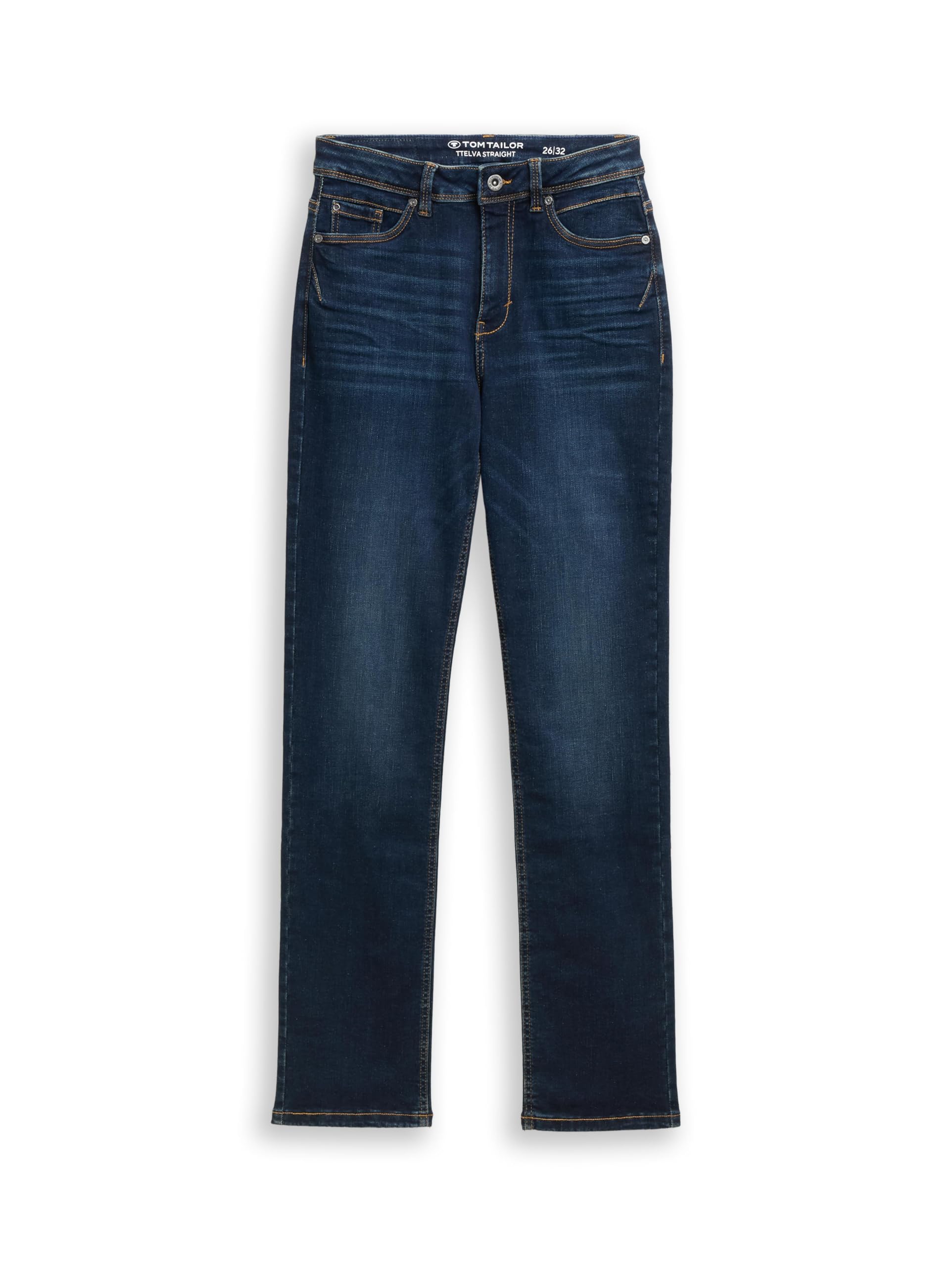 Tom Tailor Damen TTELVA Straight Jeans