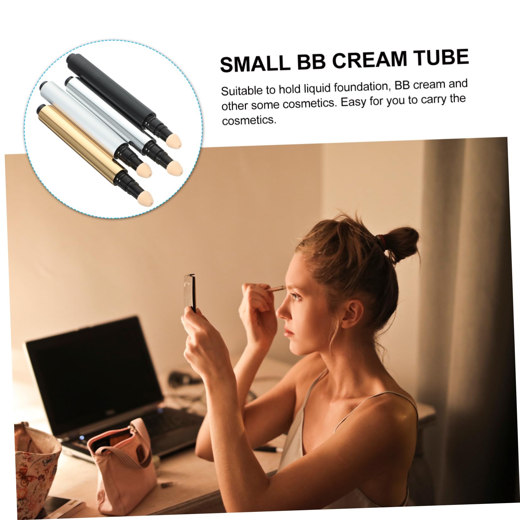Baluue 24stücke Liquid Foundation Dispenser Kosmetik Tube Für Make-up Und Concealer Leicht Und Nachfüllbar Für Und Persönliche Anpassung