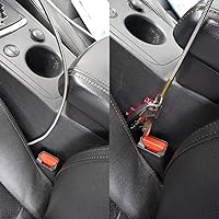 Vista 4 de GUTIMORE - Herramienta de recogida magnética flexible, 25 pulgadas de largo, imán doblado de serpiente, pastilla magnética flexible de 2 libras