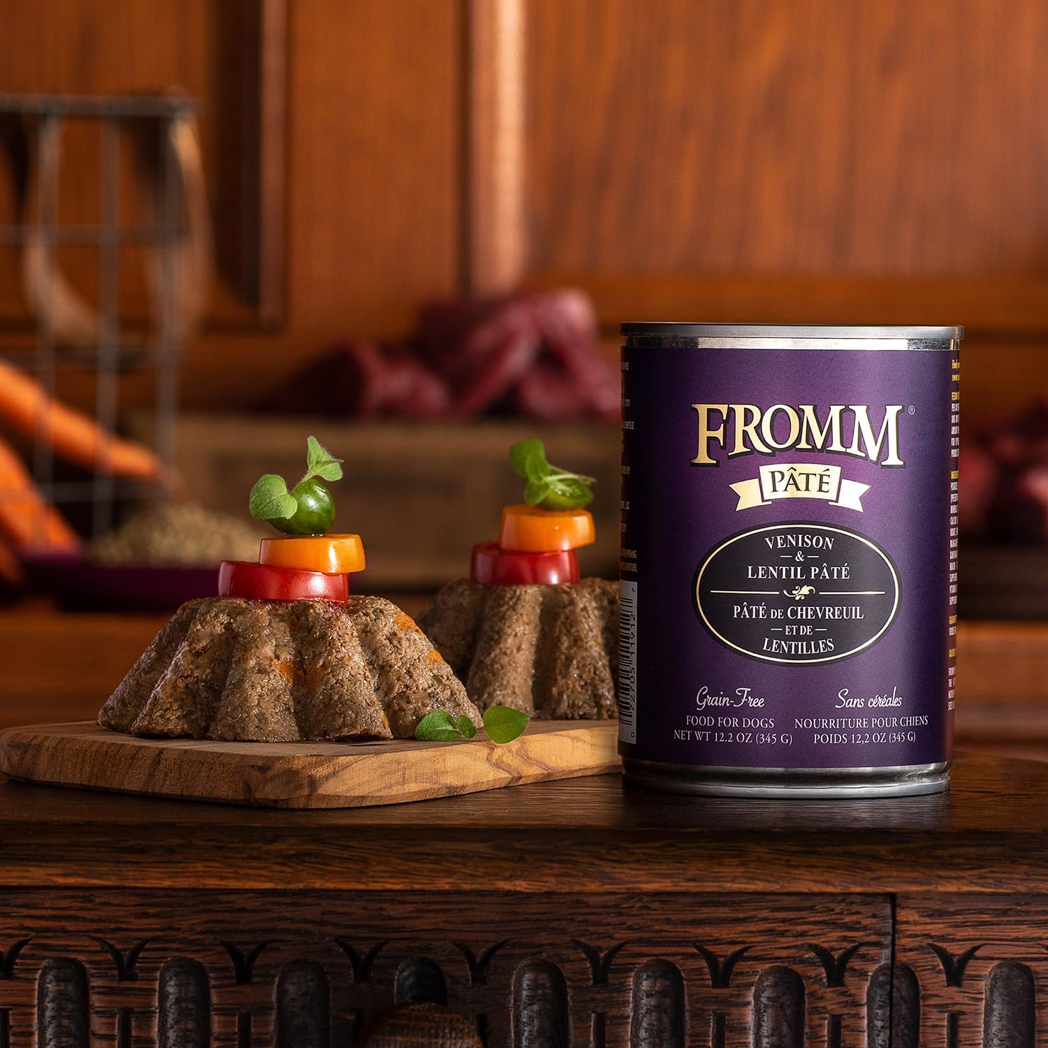 Fromm Venison & Lentil Pate Dog Food Premium Wet Venison Recipe Case of 12 Cans