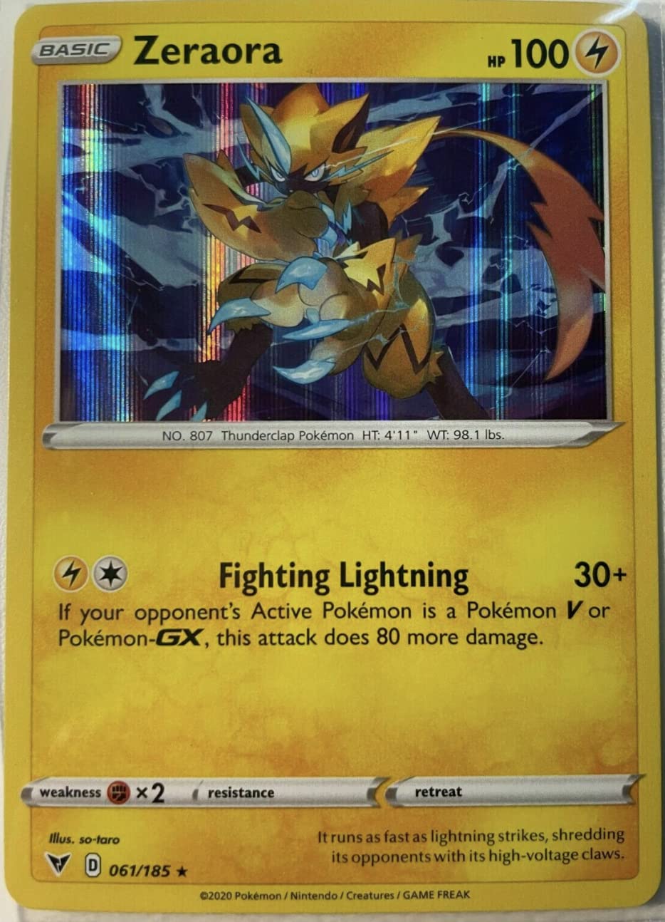 Zeraora 061/185 - Holo Rare - Vivid Voltage