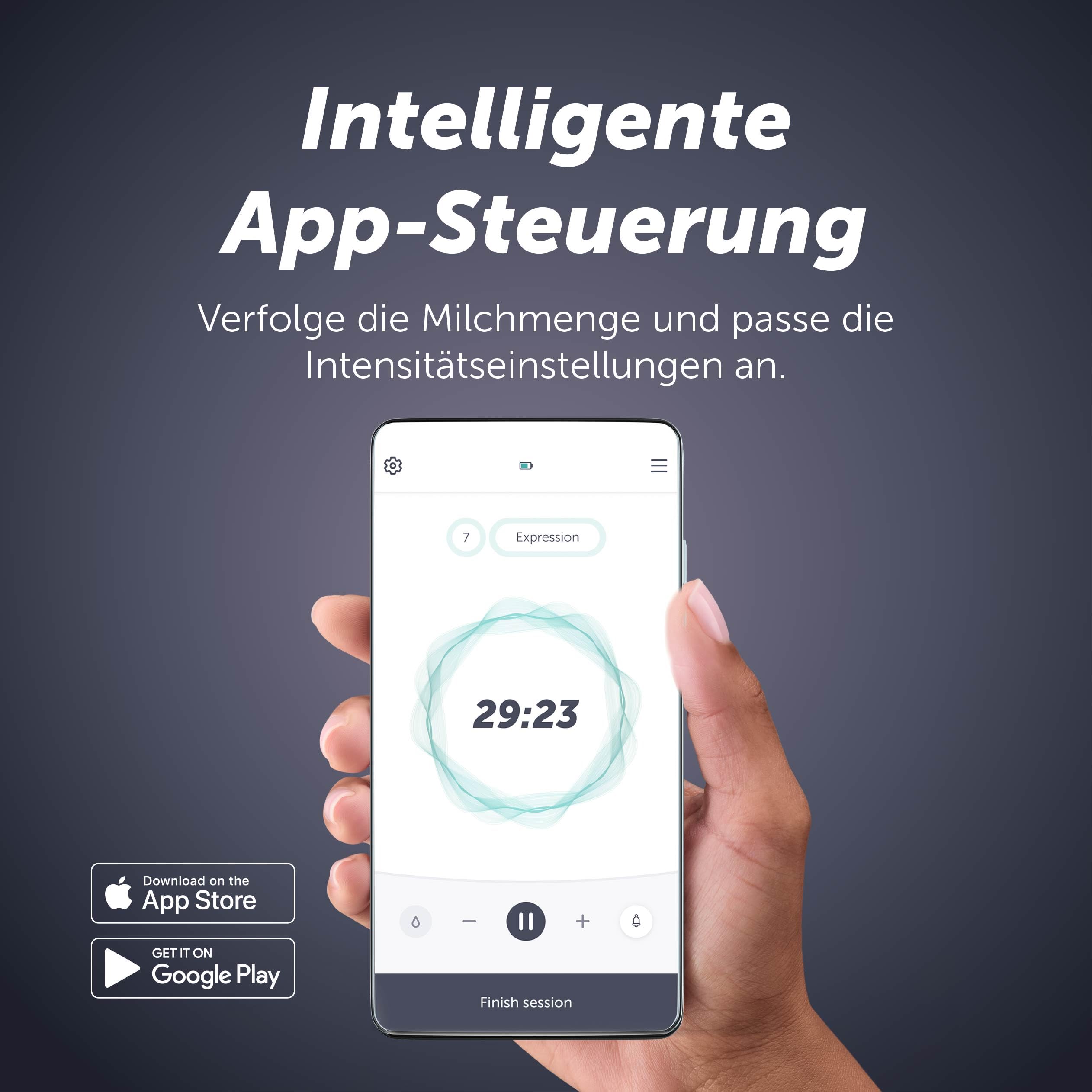 Elvie Stride 2- Zwei elektrische Milchpumpen– Freihändige Milchpumpe– Tragbare Milchpumpe – Grundausstattung für Neugeborene