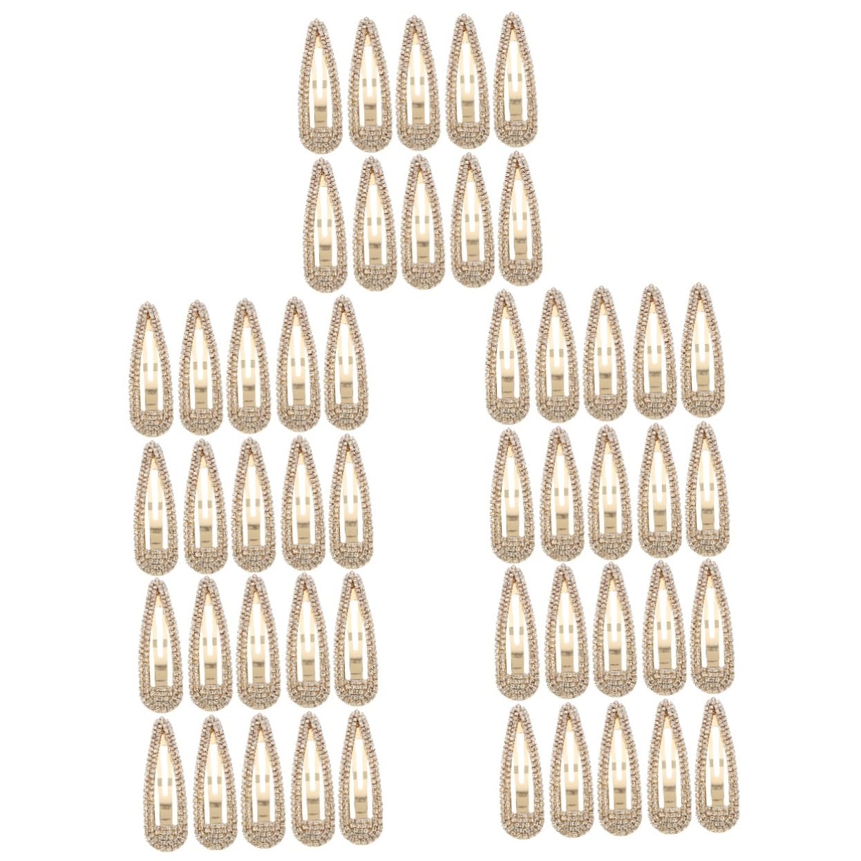 minkissy 50piezas Horquillas Rhinestone Para Mujer y Niñas Clips De Pelo Elegantes Para Bodas y Fiestas Accesorios De Moda Para Peinados Diarios y Especiales