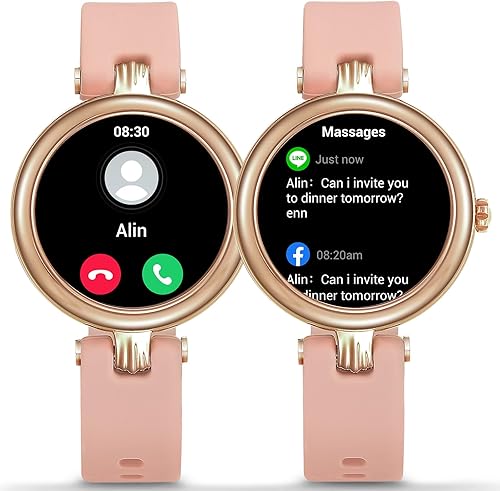 Miniatura 2 de Reloj inteligente para mujer (hacerrecibir llamadas) 1.09 pulgadas, pequeños relojes inteligentes con seguimiento de actividad, monitor de