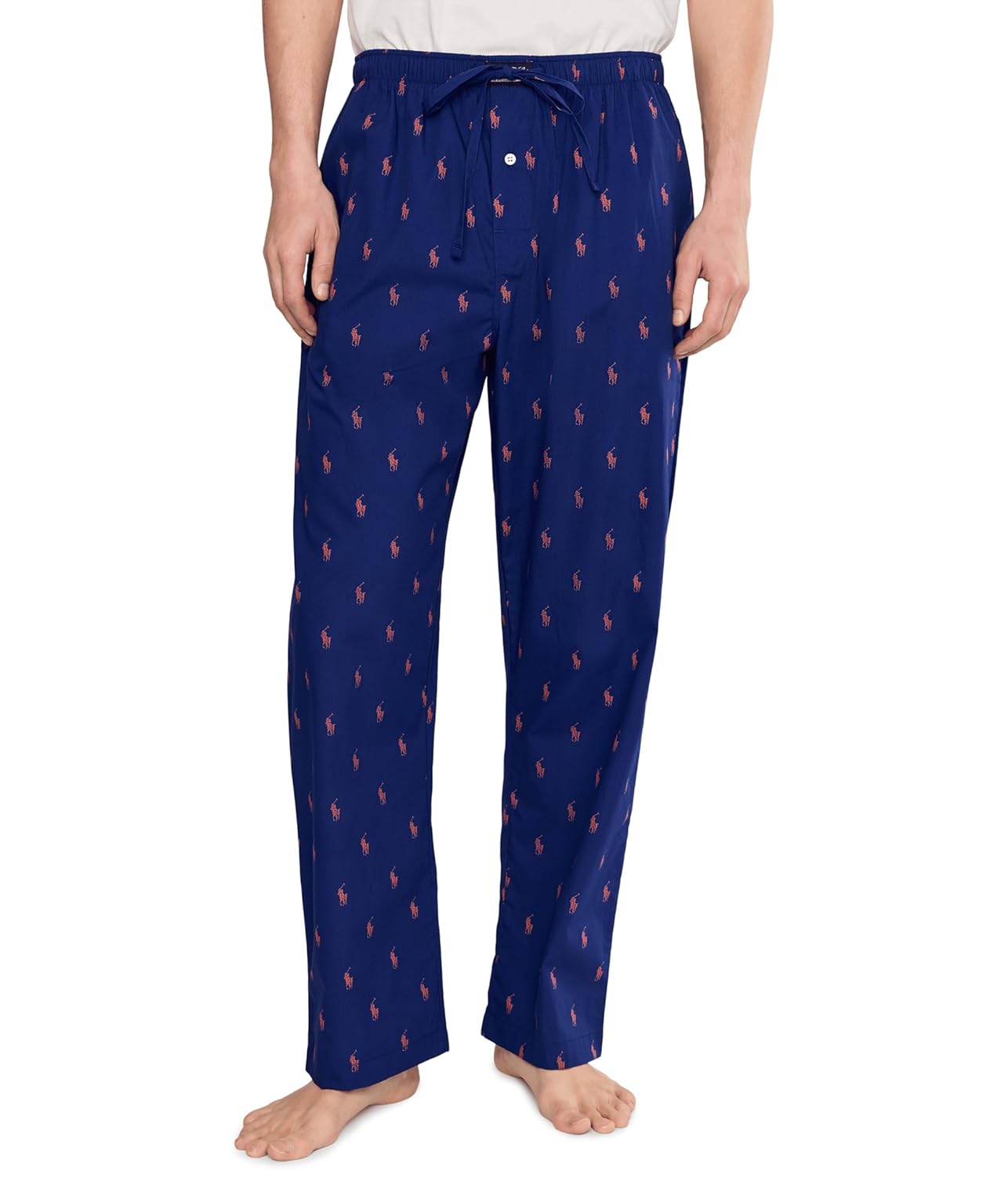 POLO RALPH LAUREN, Men's, Woven PJ Pants, Boston Royal, Medium