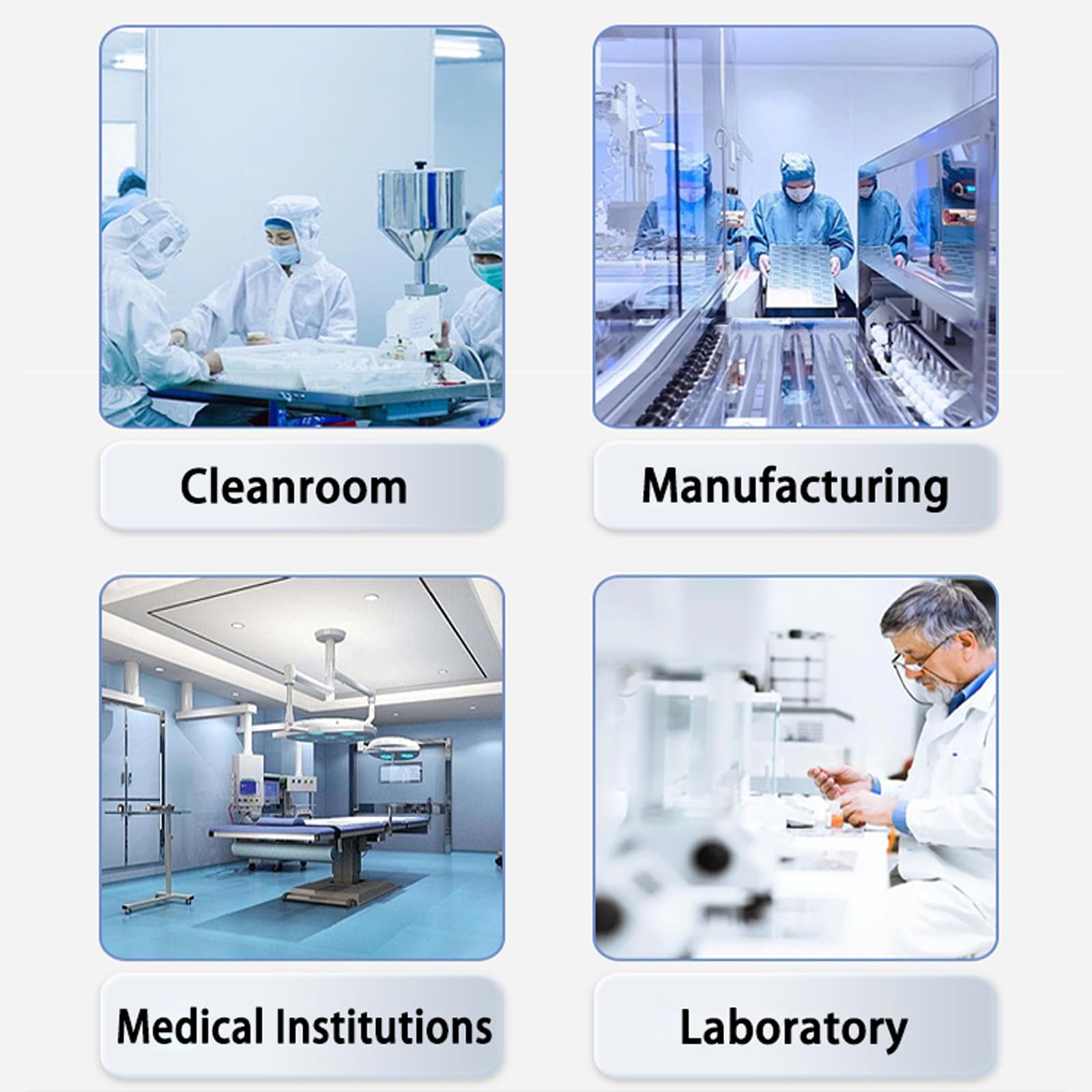 300 Hojas Tapetes Adhesivos para Salas Limpia,Alfombra para Suelo pegajosa antibacteriana,Alfombrillas Antipolvo Altamente Adhesivas,Antipolvo,Antiestática,para Laboratorio,Hospital
