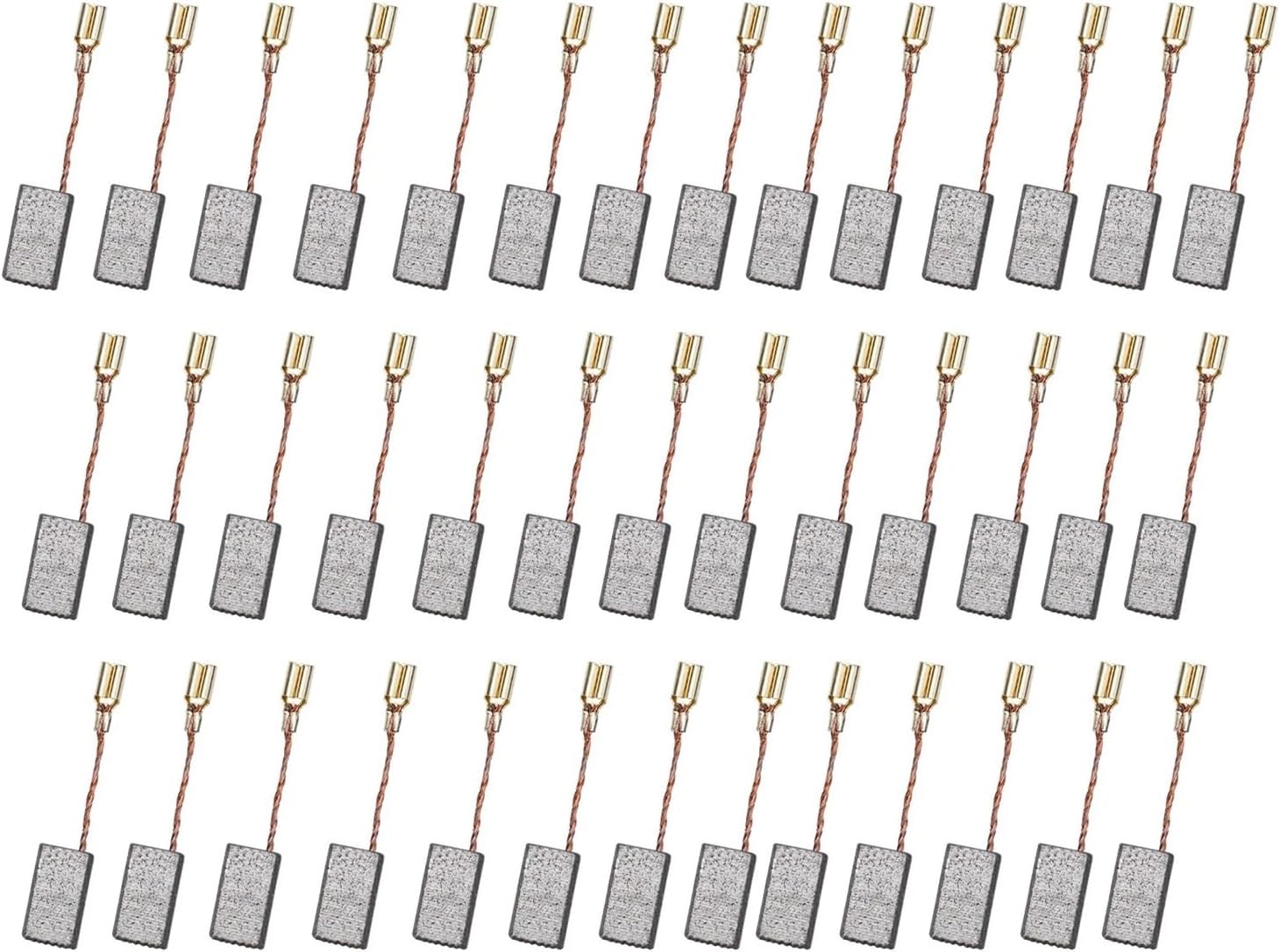 40Pcs/Set 6mm*8mm*14mm Motor Carbon Brushes For Electric Drill Angle Grinder Replacement Carbon Brushes Power Tool Accessories
