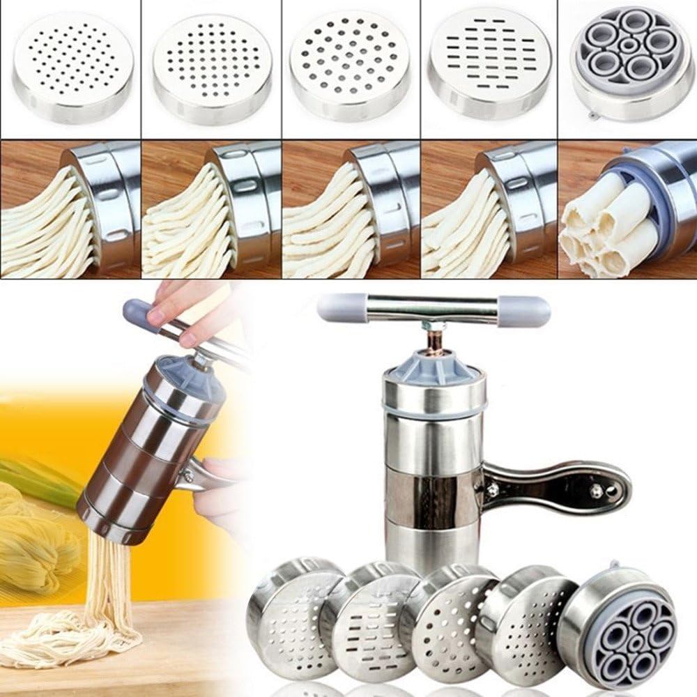 Homemade Pasta Maker Manual Pasta Extruder Stainless