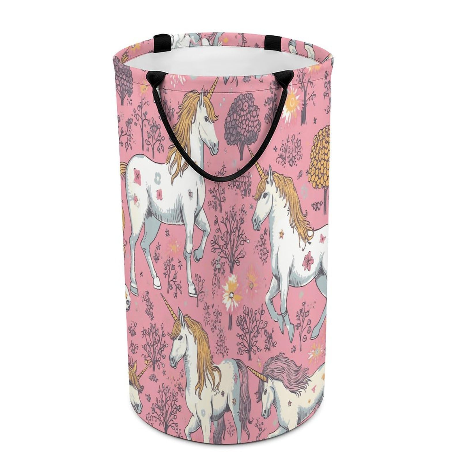 Panier à linge pliable grande capacité avec poignées pour rangement jouets
