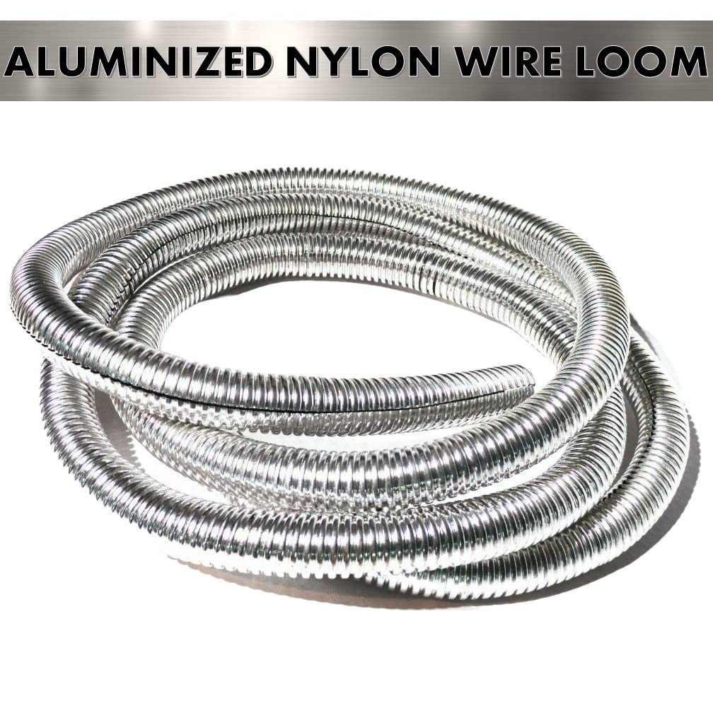 Amazon.com: Bentley Harris ConvoShield Aluminized Nylon Wire Loom