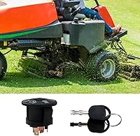 Vista 6 de 532163968 532175566 Interruptor de encendido Interruptor de llave de encendido ABS con reemplazo de llave para John Deere G110, L100, L118, L120
