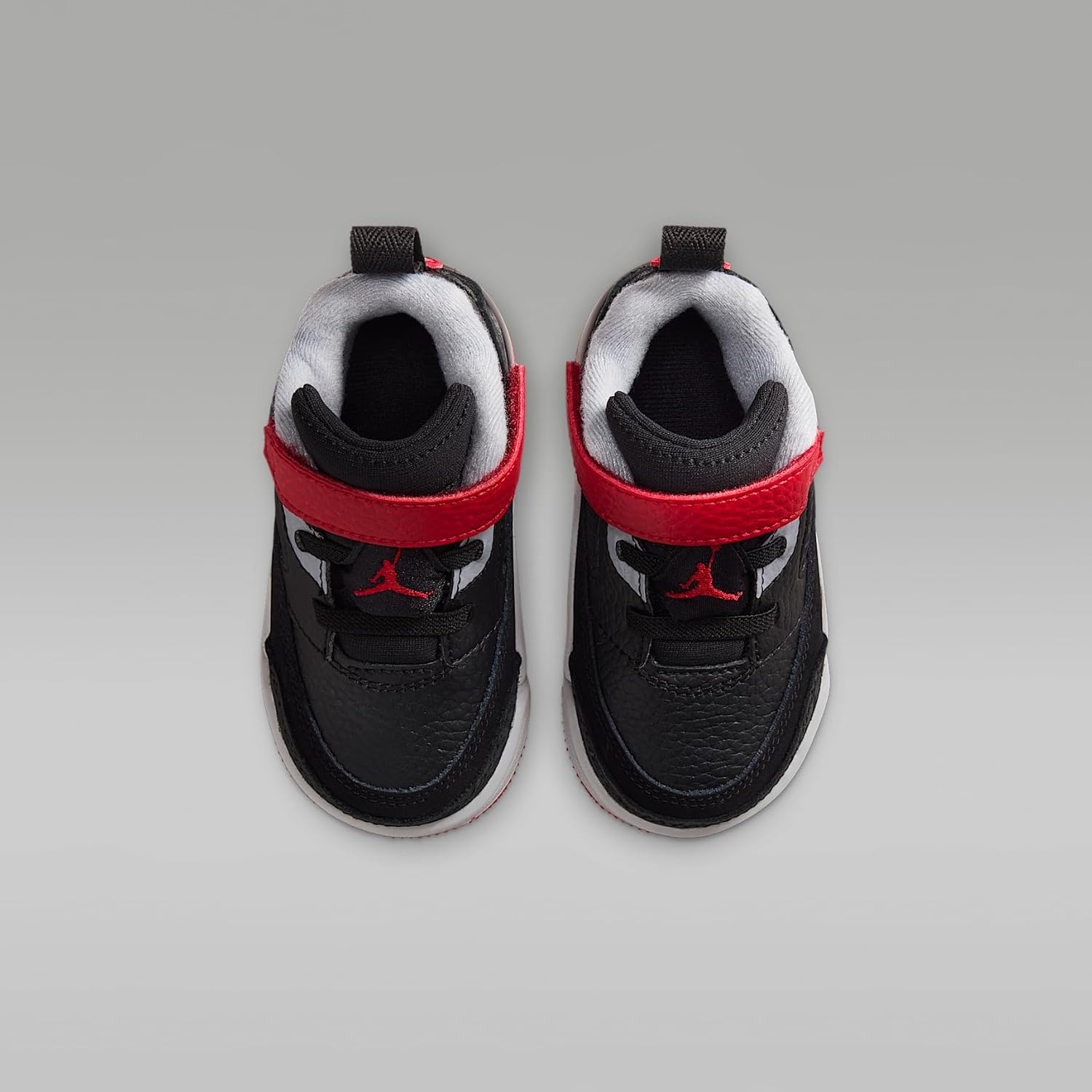 Jordan Spizike Low Baby/Toddler Shoes (Black/Wolf Grey/White/Gym Red)