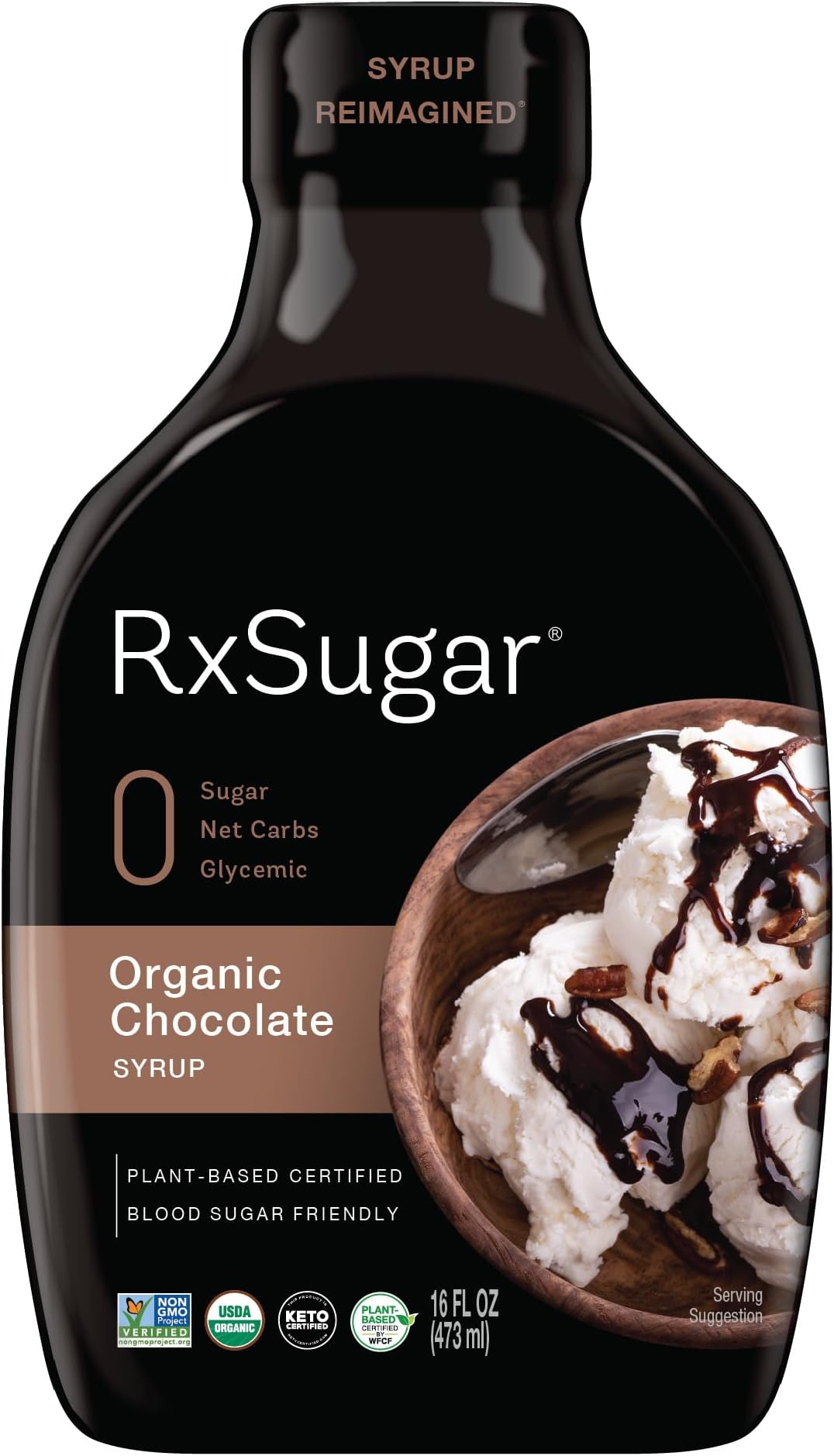 RxSugar Chocolate Pancake Syrup