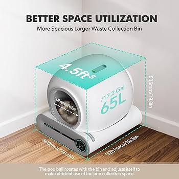 Amazon | ペットスマートセルフクリーニング猫トイレ (体重検出