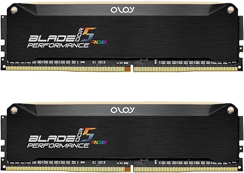 OLOy DDR5 RAM 16GB (2x8GB) Blade-RGB 5600 MHz CL36 1.25V UDIMM (MD5U0856360BRKDE)