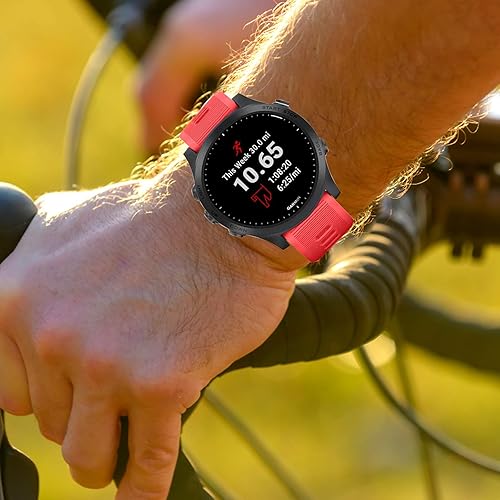 Miniatura 29 de ISABAKE Correa para Garmin Forerunner 935/Forerunner 945/955/965/Forerunner 745, compatible con Fenix 5/Fenix 5plus/ Fenix 6/Fenix 6 Pro/Approach