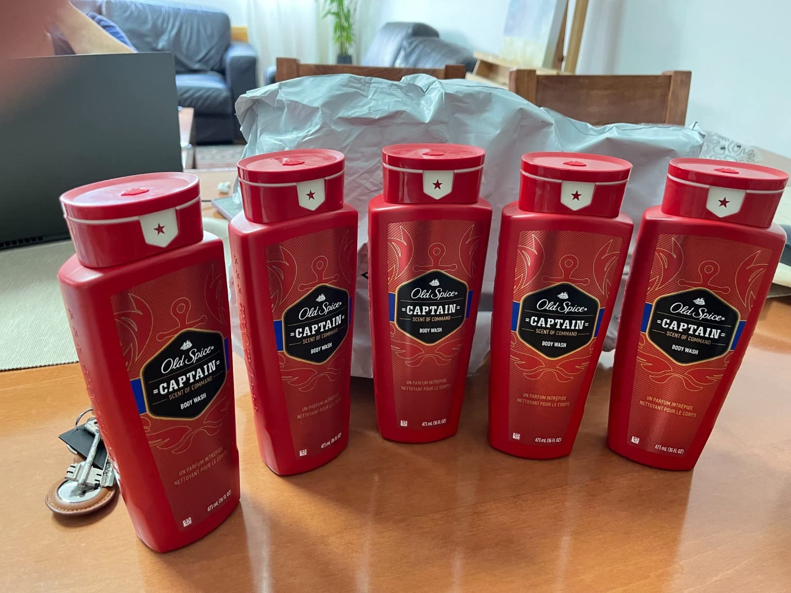 Old Spice Captain Duschgel Für Männer – 16 Oz (ca. 473 Ml), Erfrischendes Dufterlebnis