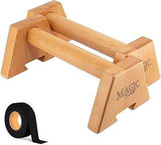 Barras Paralelas para Flexiones. Soporte Paralelo Antideslizante, Agarre para Dominadas Push Up Fitness, Yoga, CrossFit, Uso Interior y Exterior.