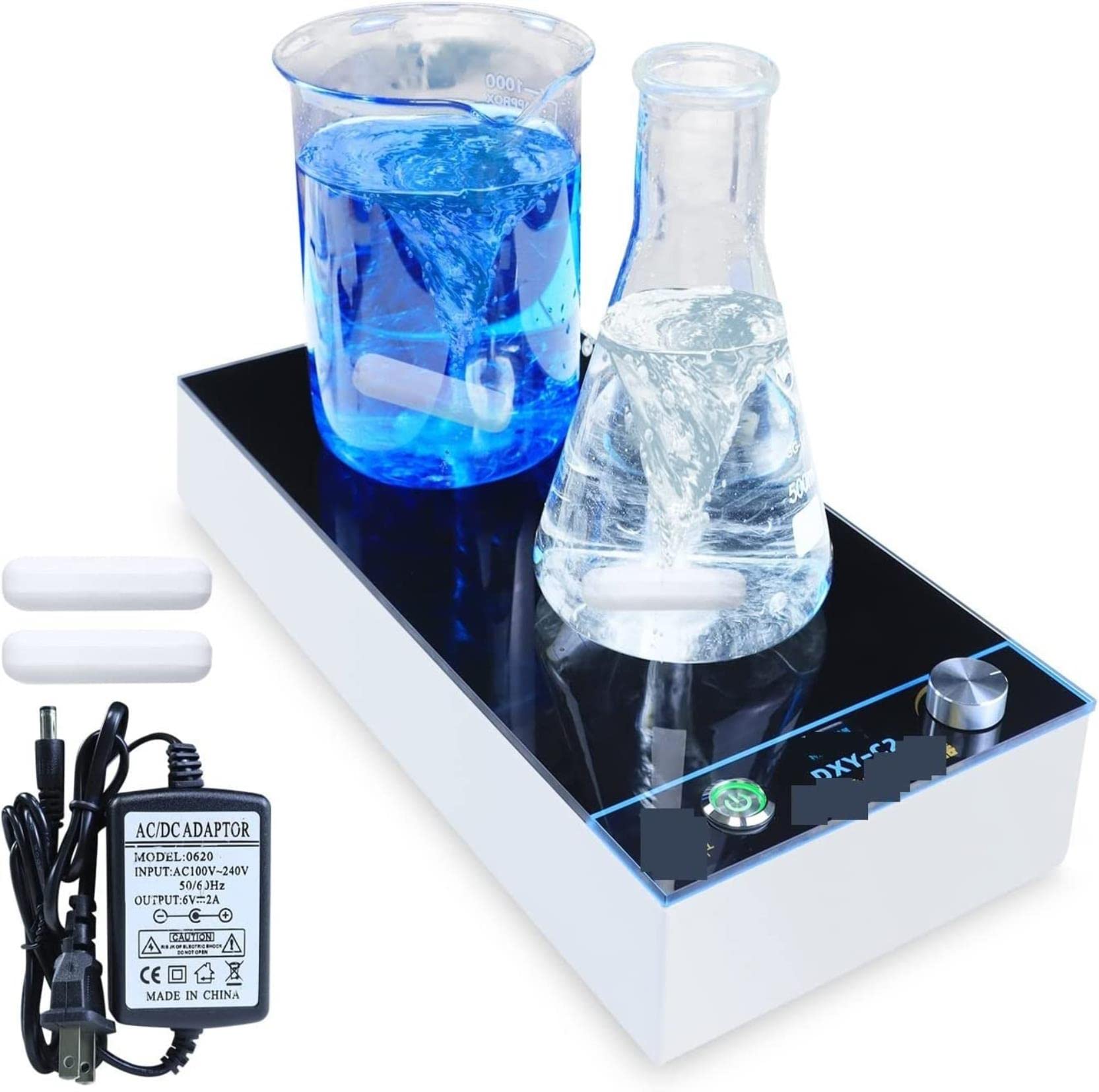 1800rpm/2000rpm Display Digitale agitatore Magnetico Piastra di Vetro Regolabile agitatore Magnetico