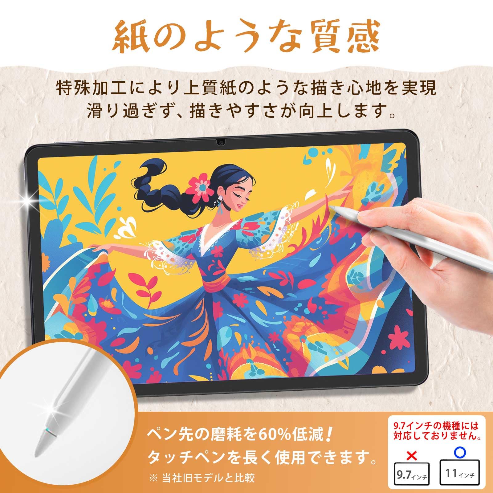 Amazon.co.jp: Lifeinnotech Xiaomi Redmi Pad 2 (11インチ)用