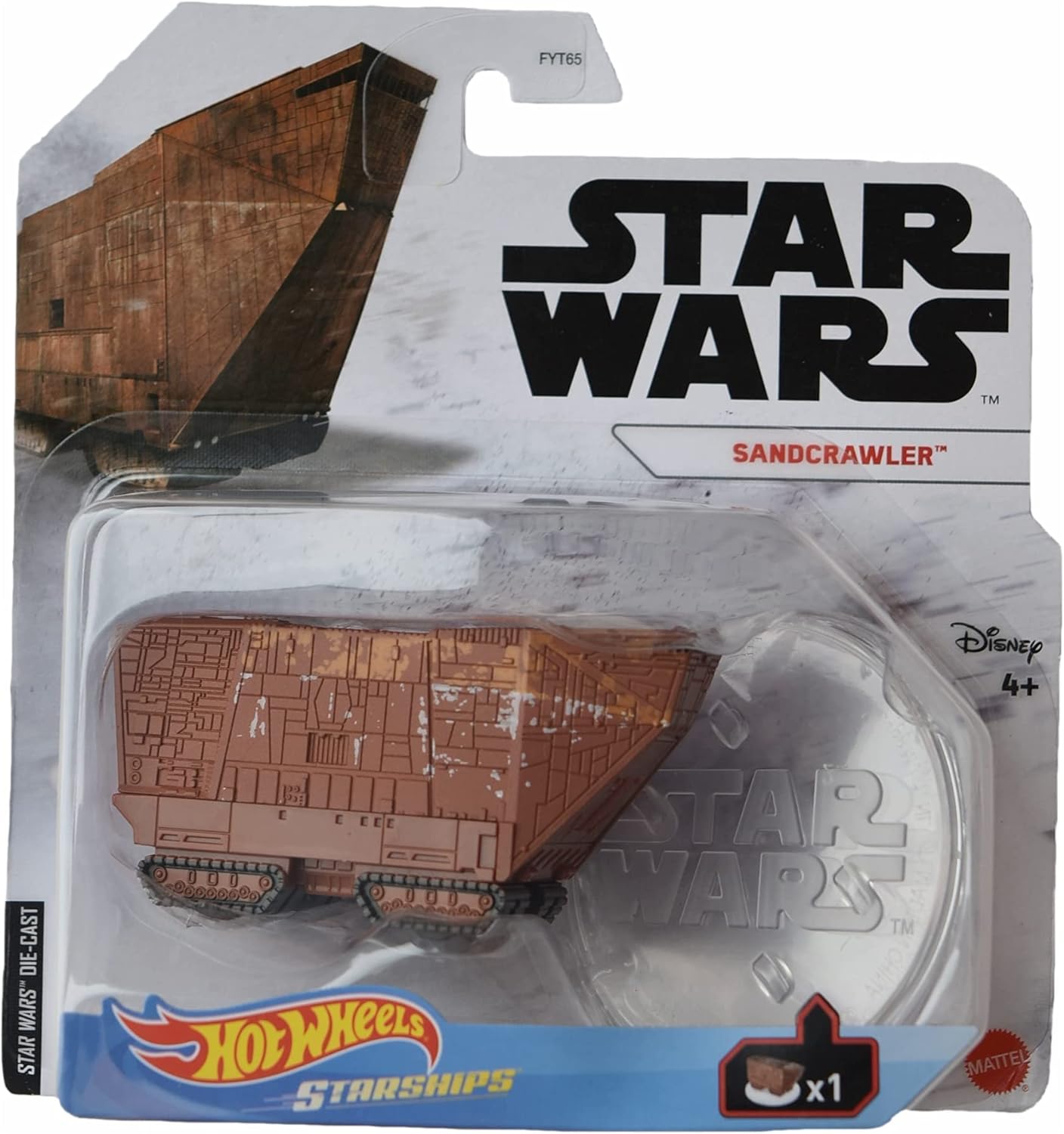 Hot Wheels Sandcrawler, Star Wars Starships